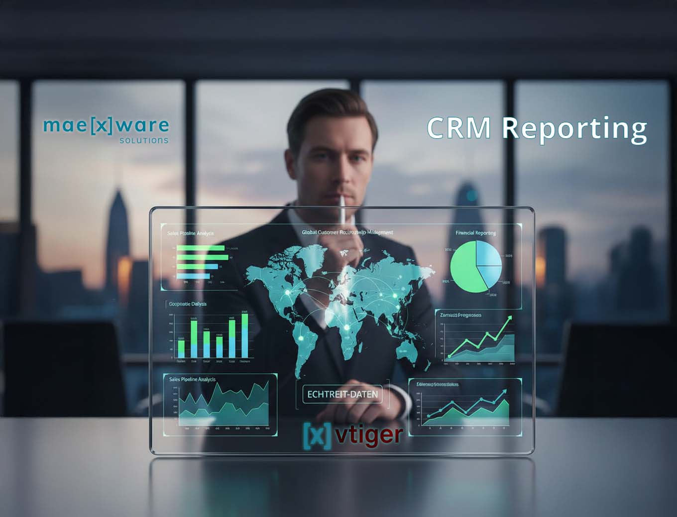 CRM Reporting: Datenvisualisierung & Dashboards