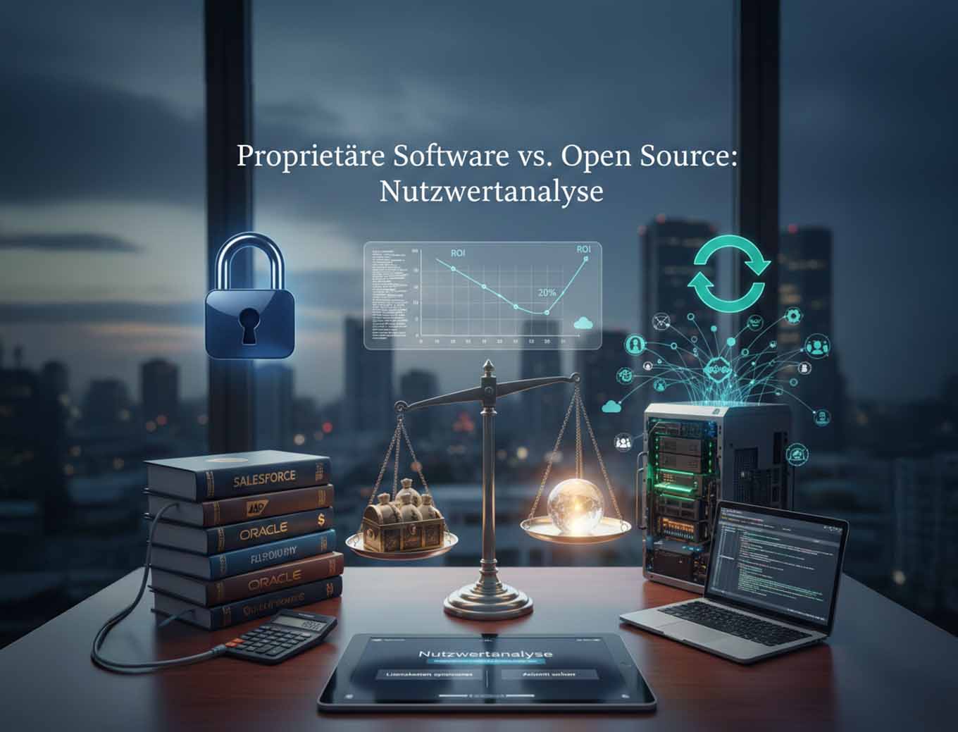 Proprietäre Software: Nutzwertanalyse für den CRM-Wechsel