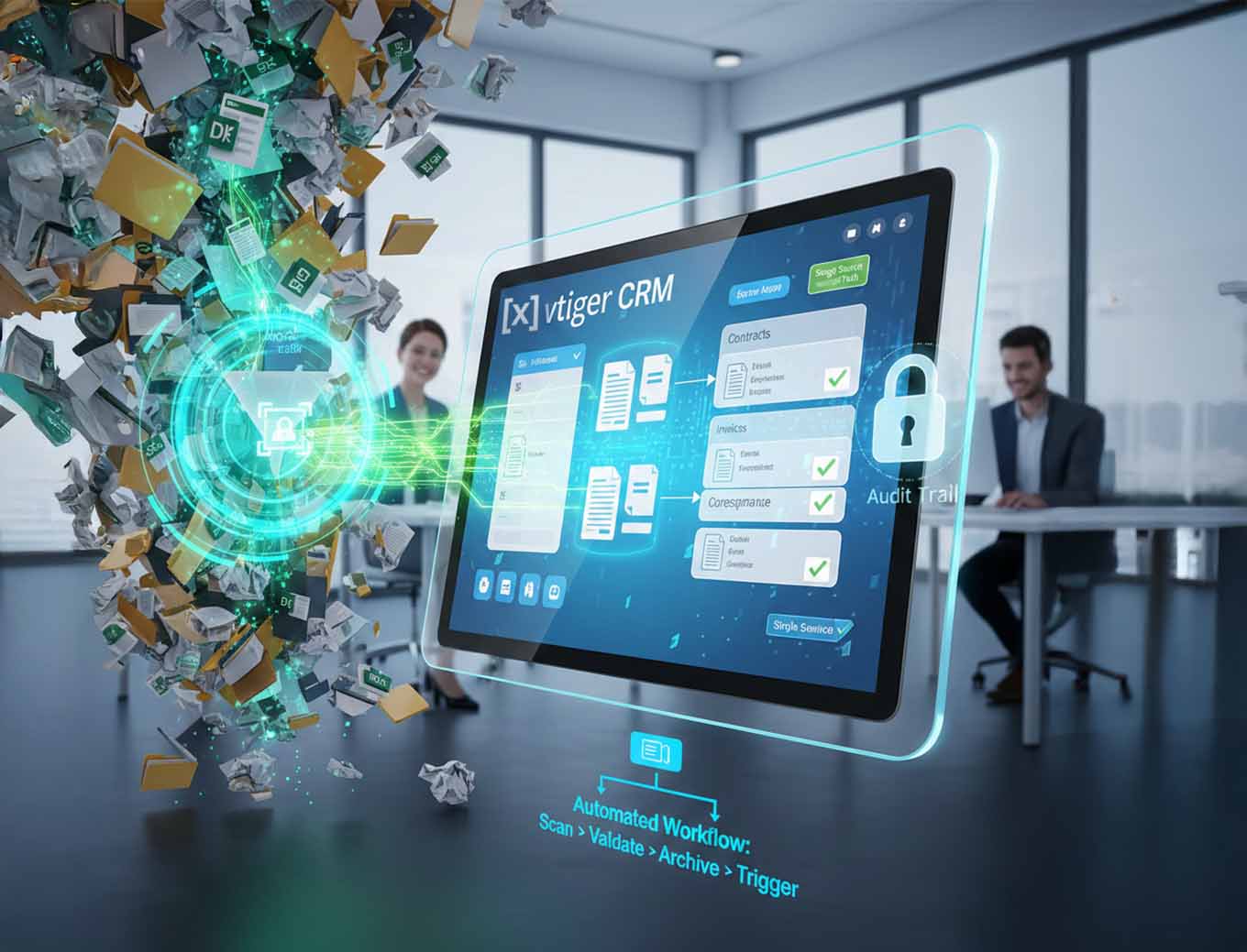 Digitale Dokumentenverwaltung: GoBD & Effizienz im CRM