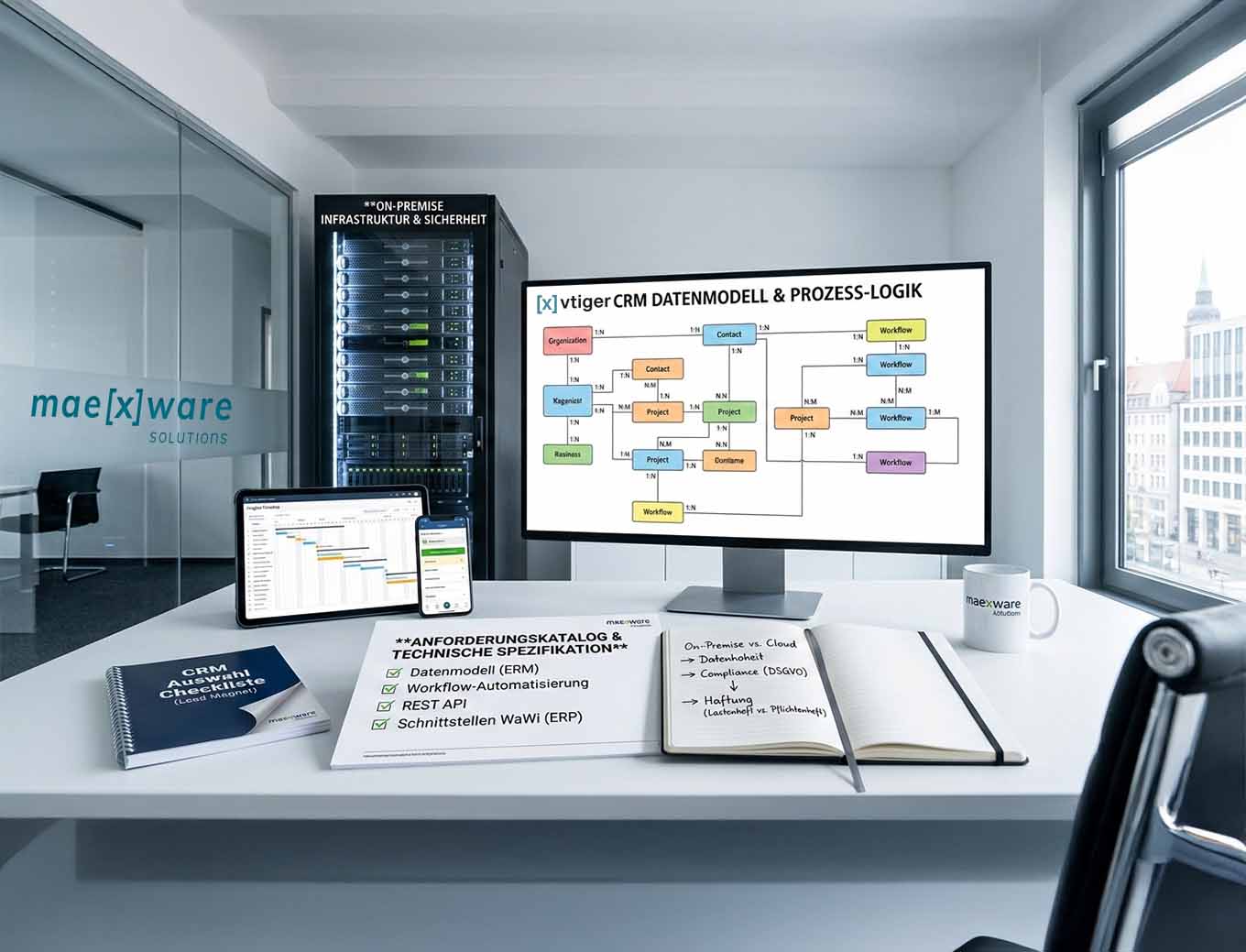CRM Anforderungskatalog: Die technische Spezifikation