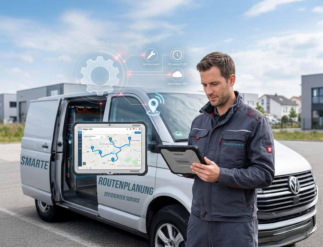 CRM Routenplanung: Kosten im Außendienst senken