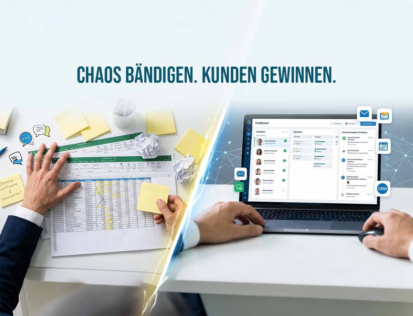 Software für Kundenverwaltung: Kontakt-Chaos beenden