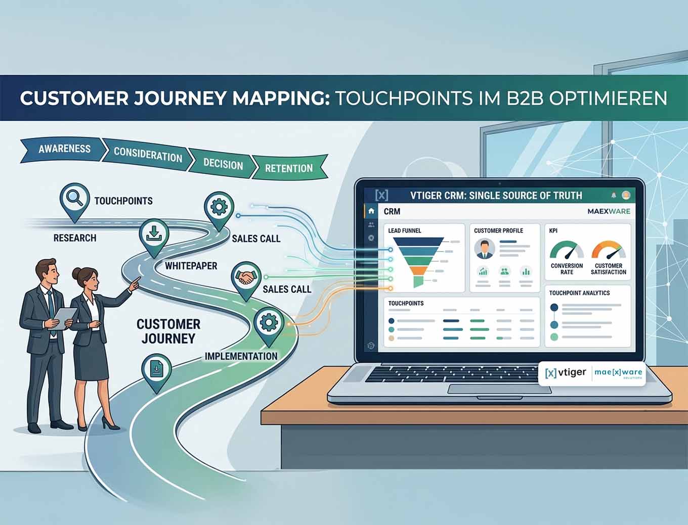 Customer Journey Mapping: B2B-Touchpoints optimieren